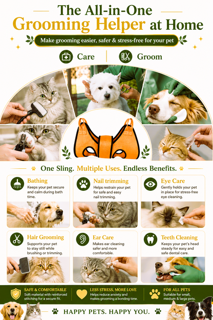 Pawfectly Pampered™ Comfort Grooming Sling