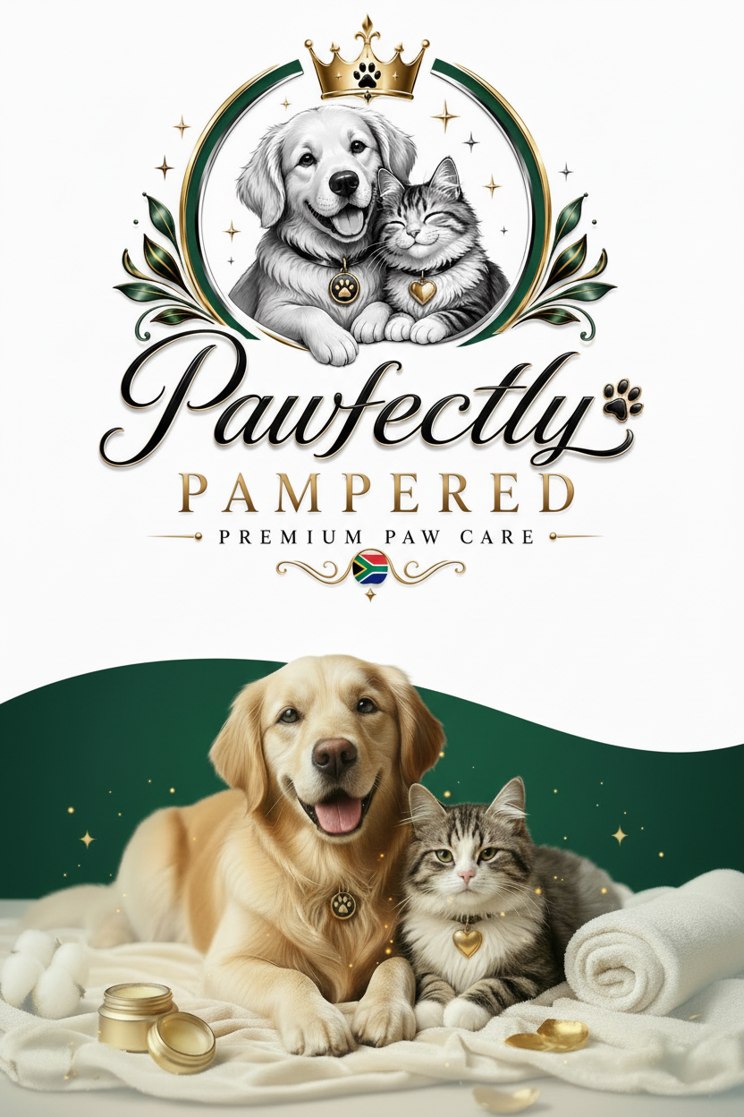 Pawfectly Pampered Banner - Large Logo