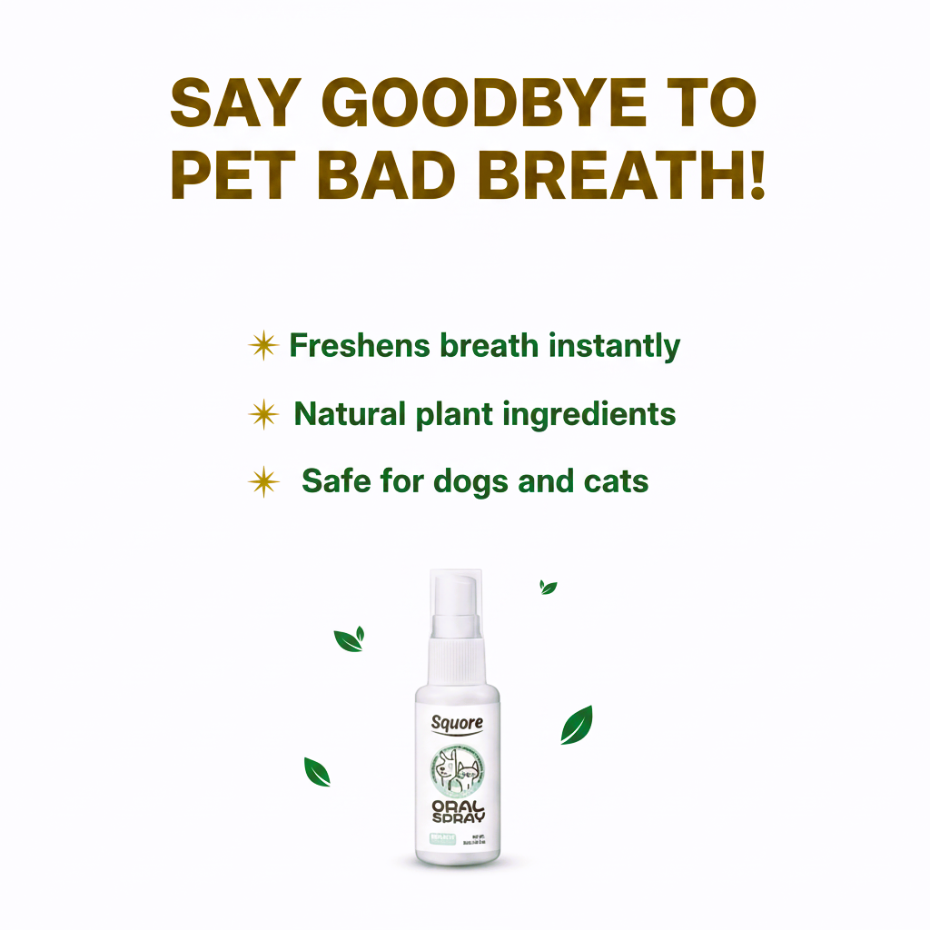 Pawfectly Pampered™ Bye Bye Bad Breath Spray