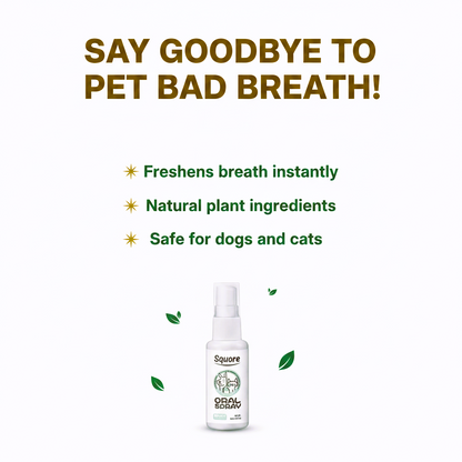 Pawfectly Pampered™ Bye Bye Bad Breath Spray